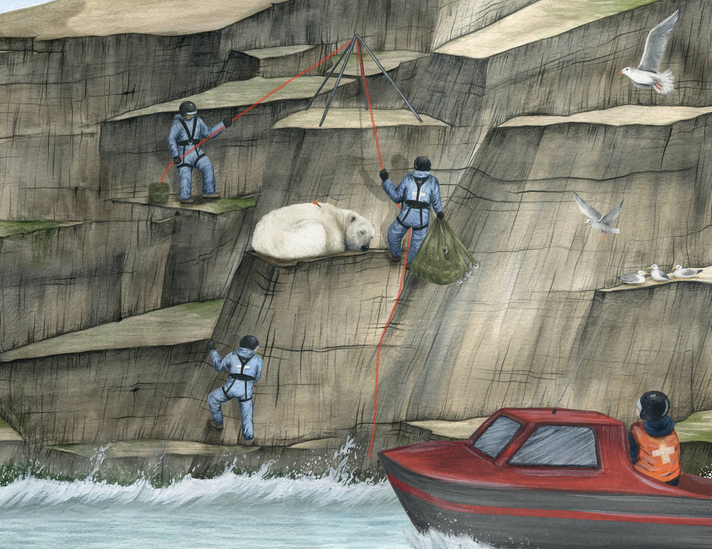 Hunter's Icy Adventure