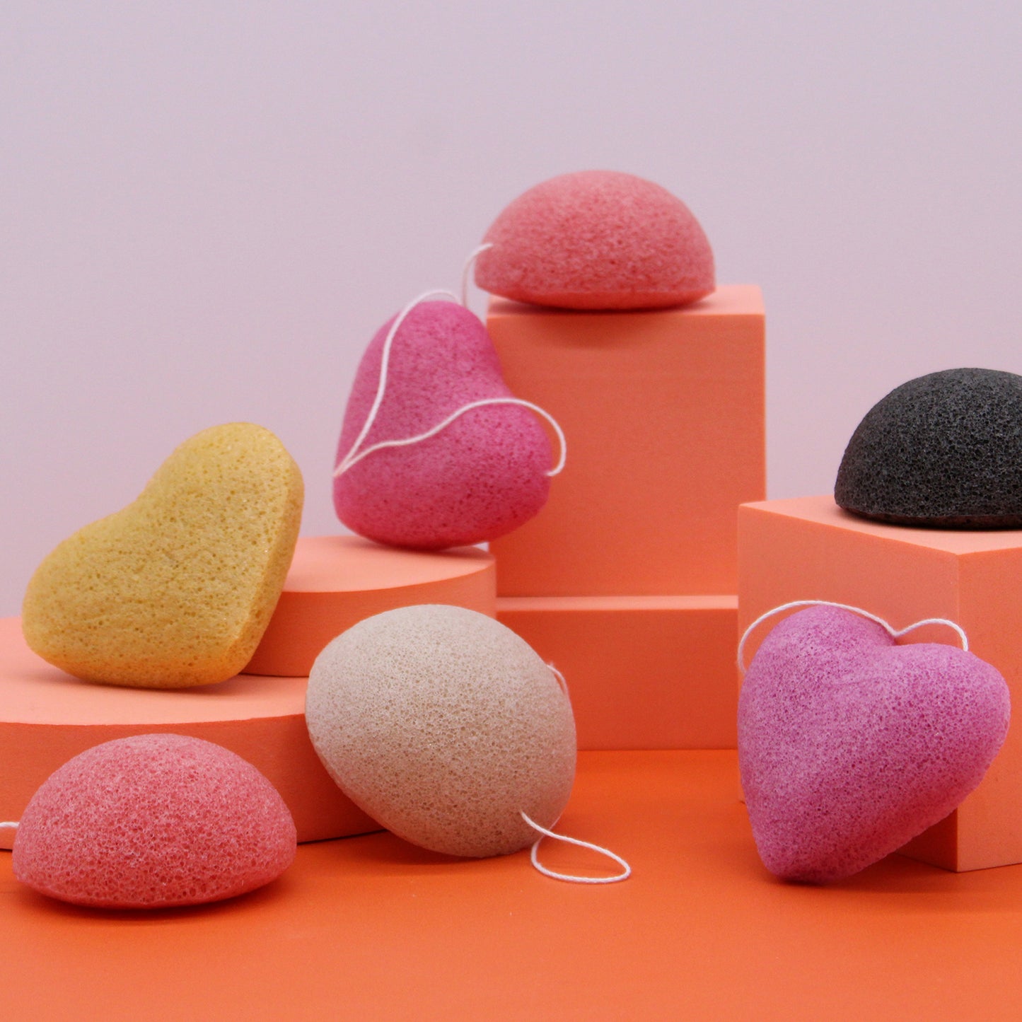 Konjac Heart Sponge