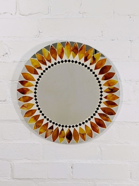 Round Mosaic Mirror 40 cm - MY VALLEY