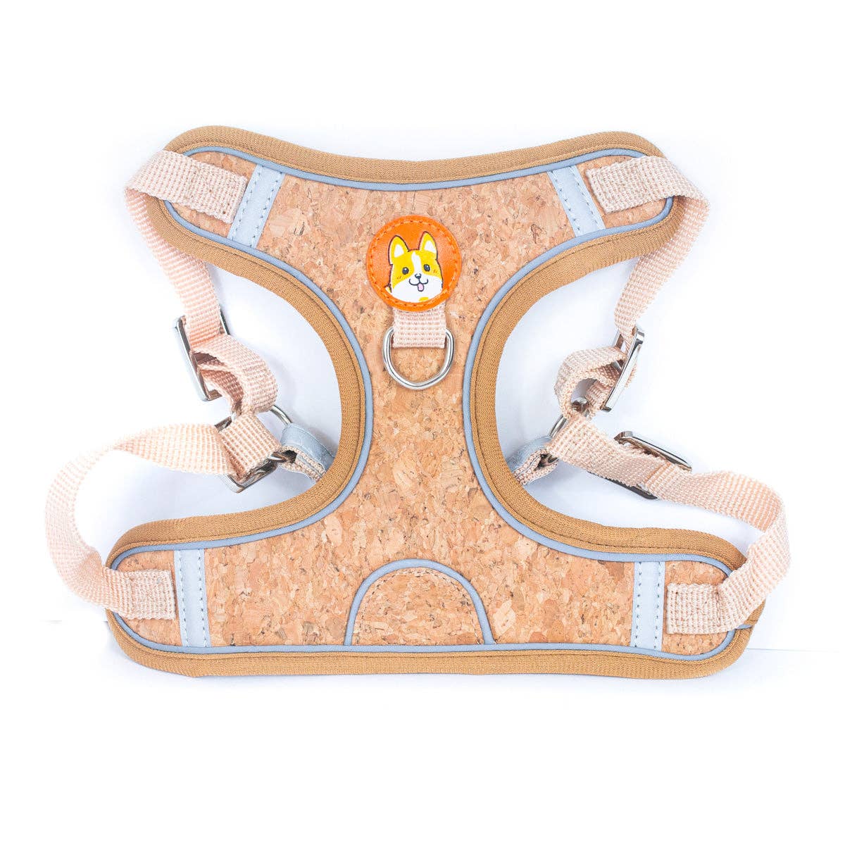 Cork Dog Harness & Leash Set for Small Dogs -Comfortable Ves