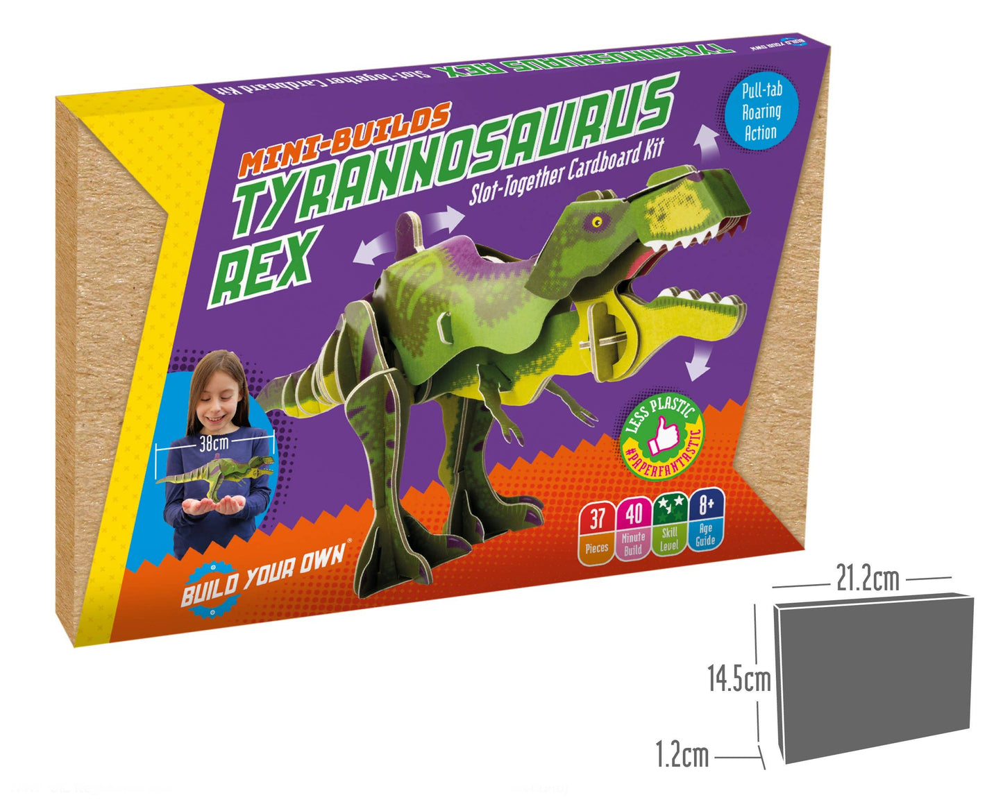 Build Your Own Tyrannosaurus Rex - Eco-Friendly Craft Kit