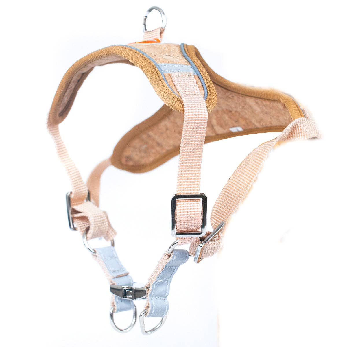 Cork Dog Harness & Leash Set for Small Dogs -Comfortable Ves