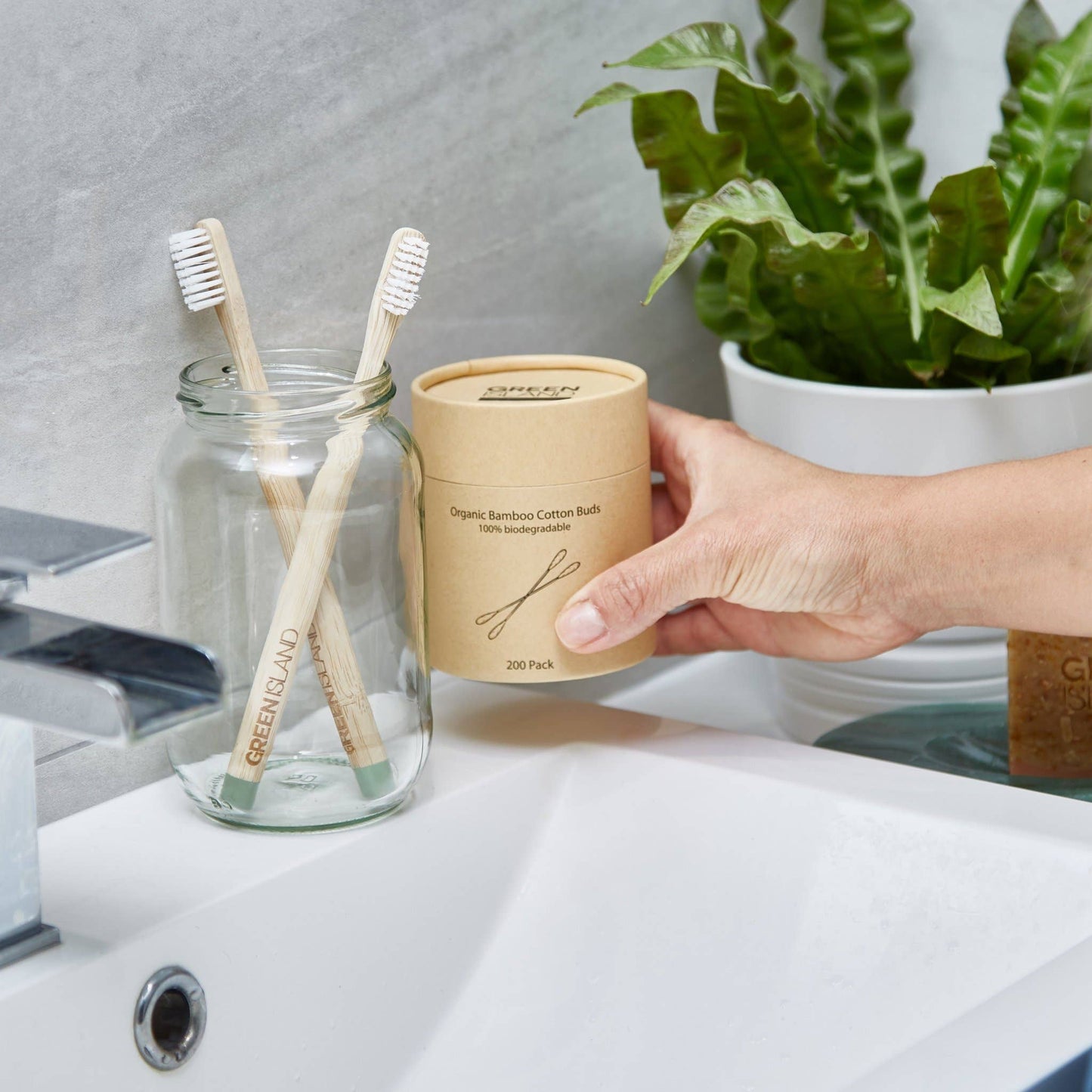 Organic Bamboo Cotton Buds