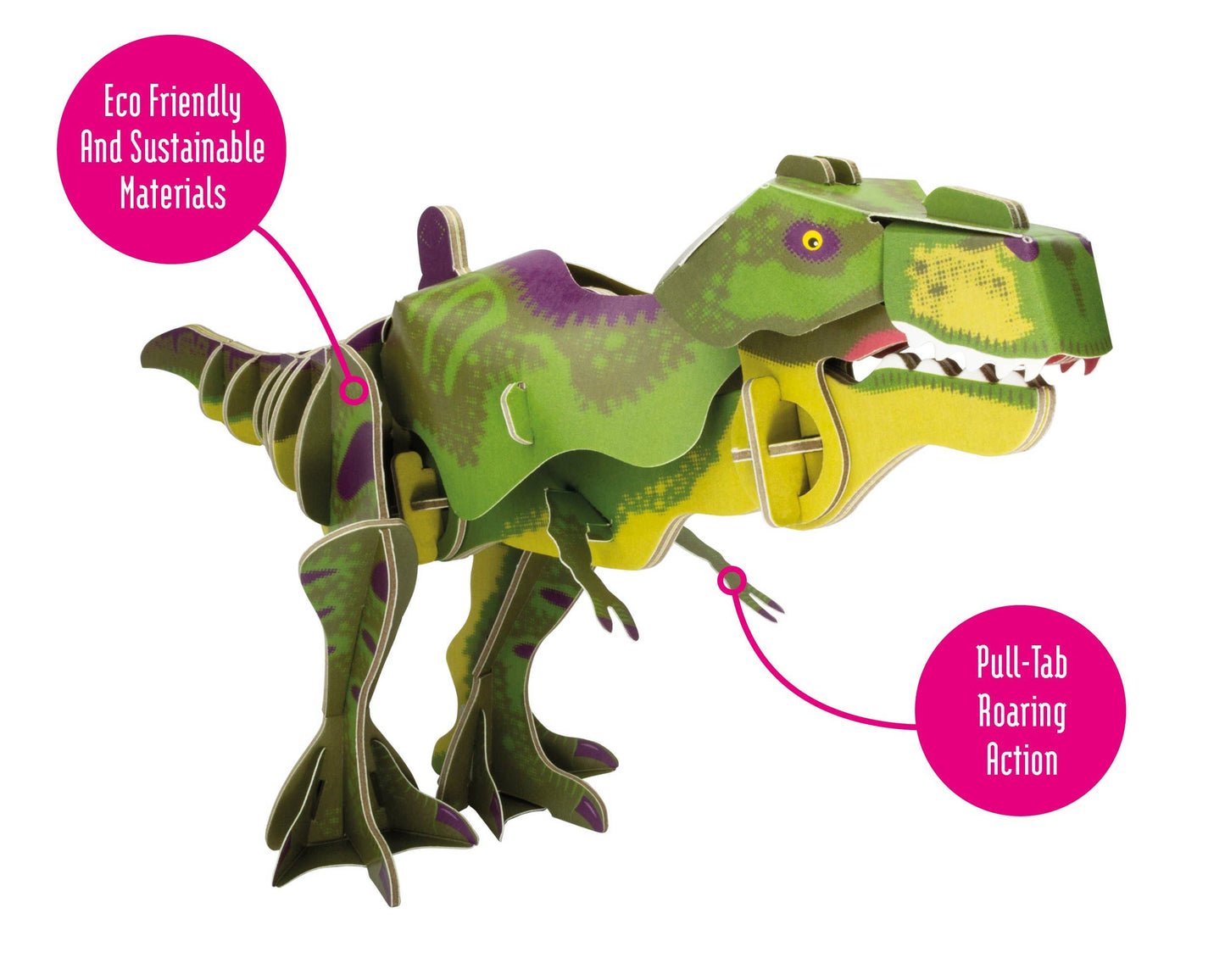 Build Your Own Tyrannosaurus Rex - Eco-Friendly Craft Kit