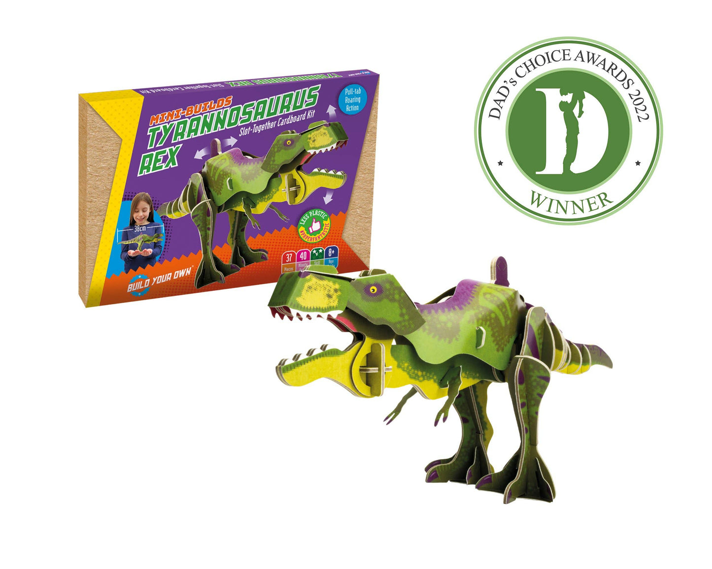 Build Your Own Tyrannosaurus Rex - Eco-Friendly Craft Kit