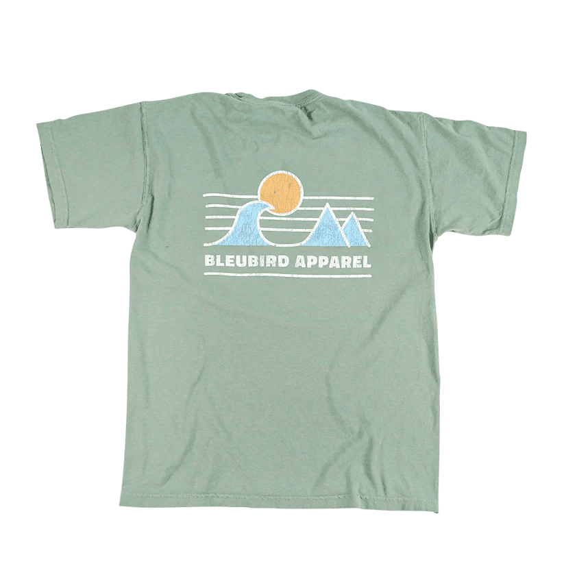 Bleubird Horizon Tee