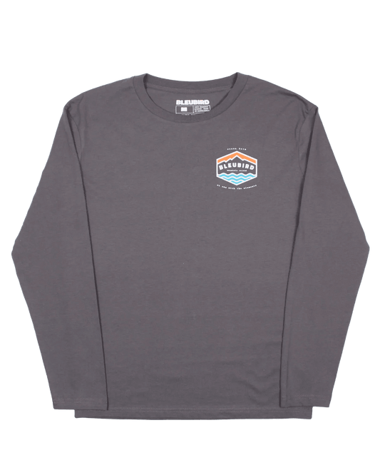 Bleubird Groundswell Charcoal Long Sleeve (LS) Tee - MY VALLEY