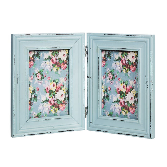 Blue Double Photo Frame - MY VALLEY
