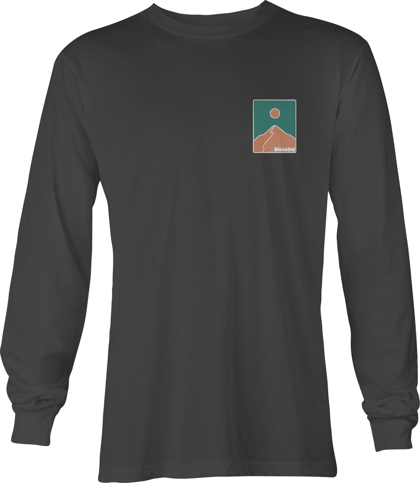Bleubird Picos Long Sleeve (LS) Black Tee