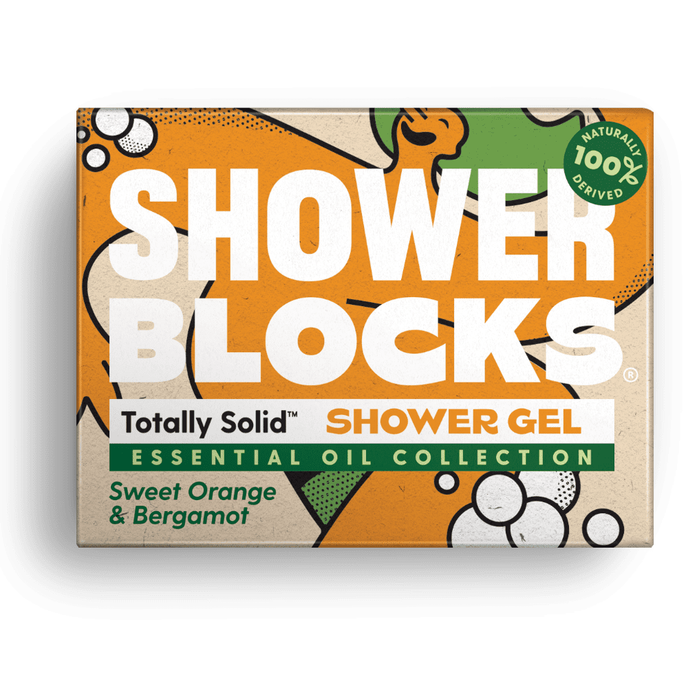 Shower Blocks - Solid Shower - Sweet Orange & Bergamot - MY VALLEY
