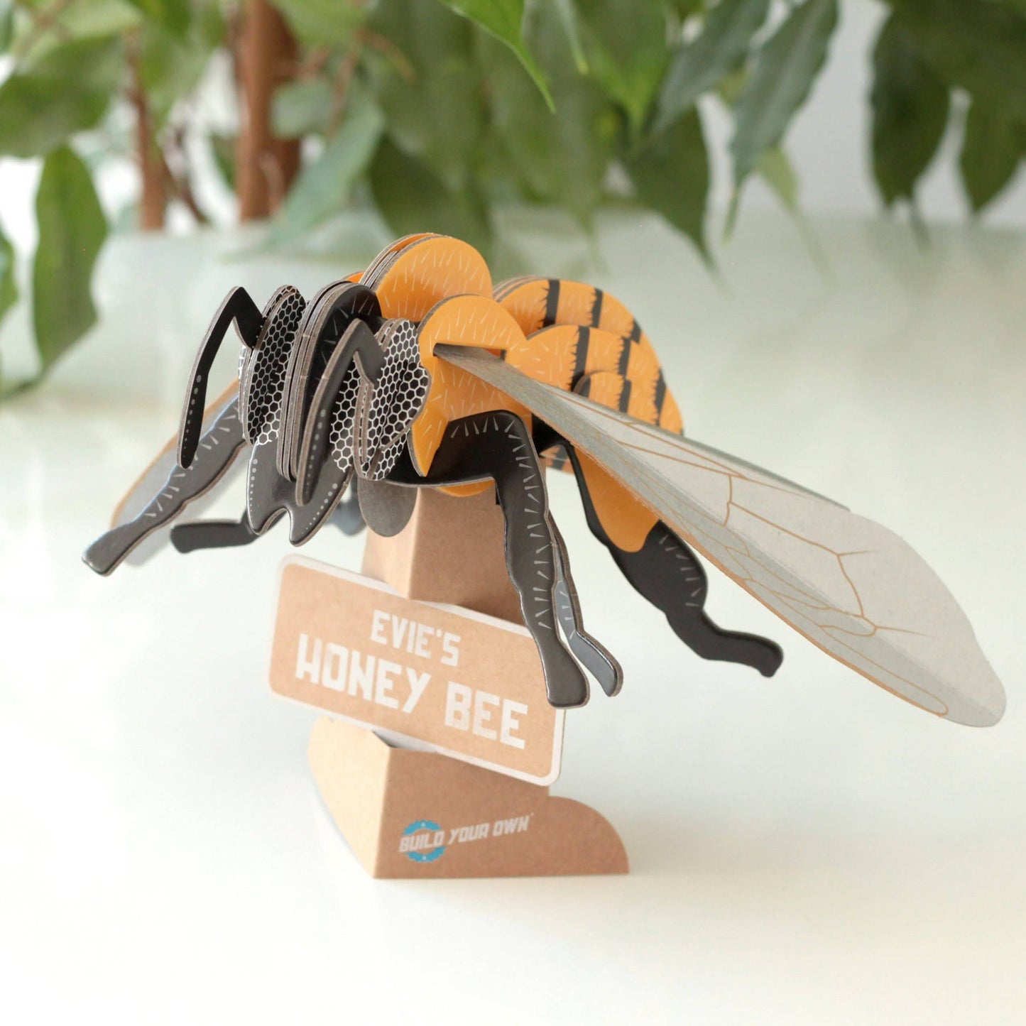 Build Your Own Honey Bee - Eco-Friendly Cardboard Craft Kit