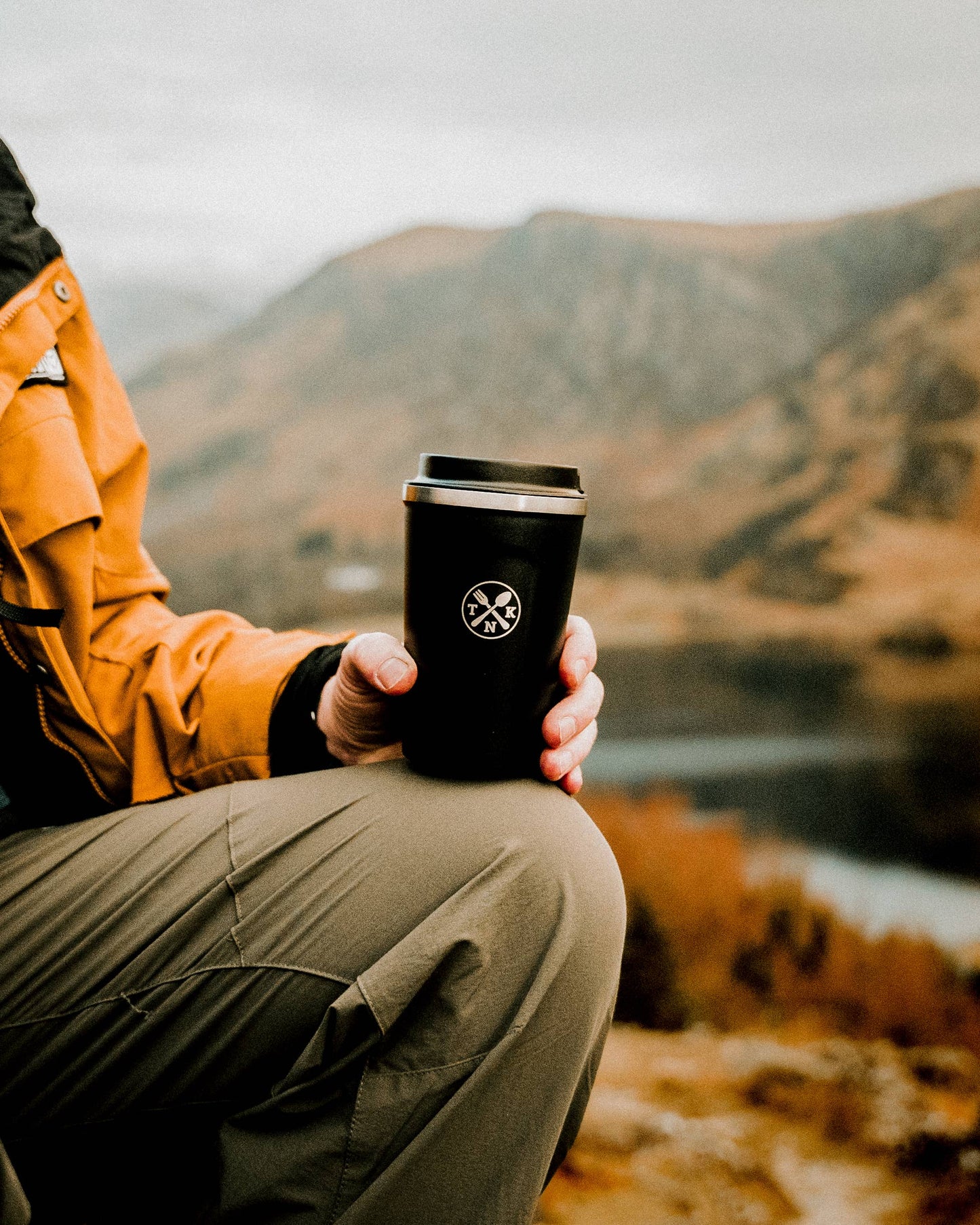 Nomads Filter Coffee Mug - 2in1 Mug for Filtered coffee.