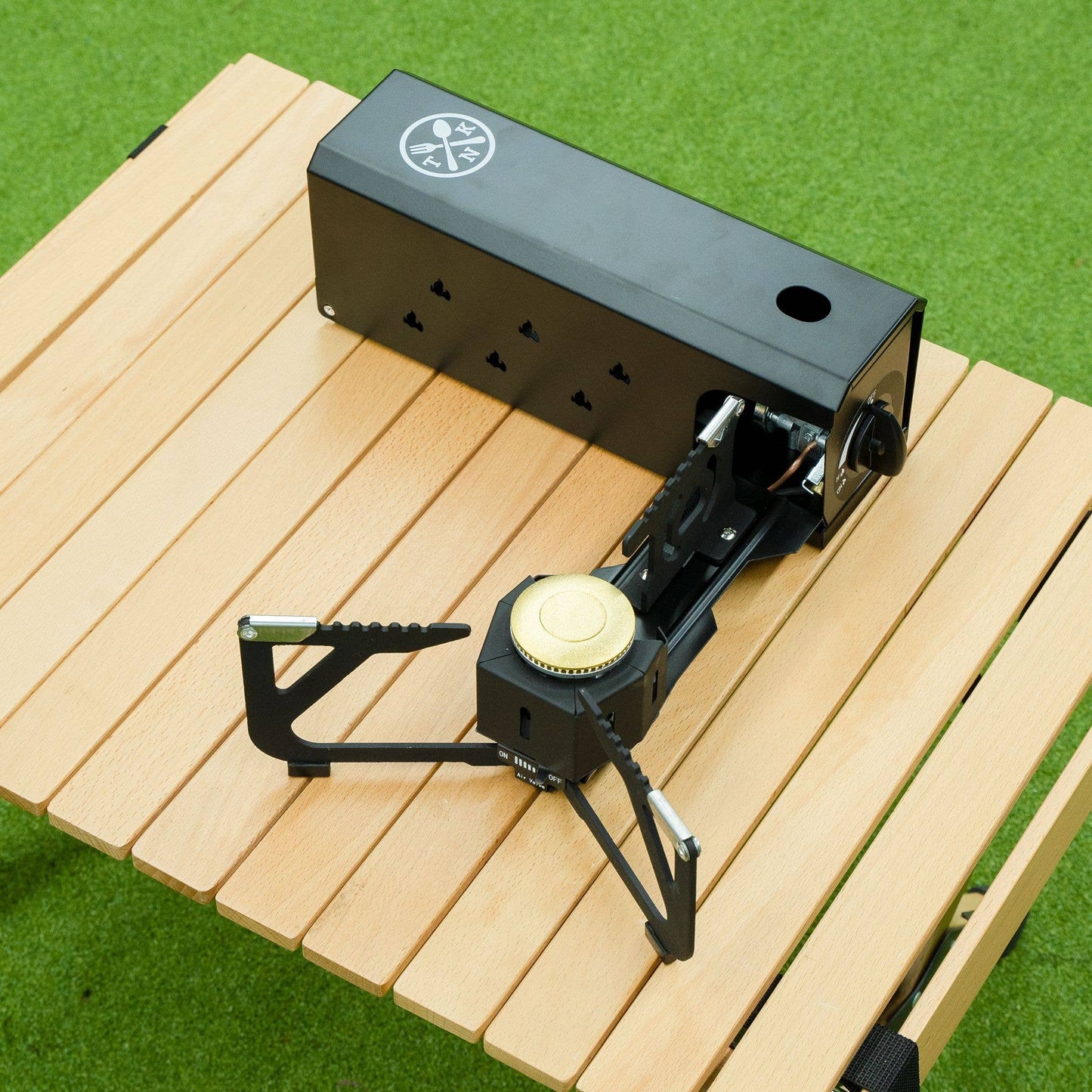 Foldable GAS CAMPING Stove - Great for Cooking on the GO! (mv001)