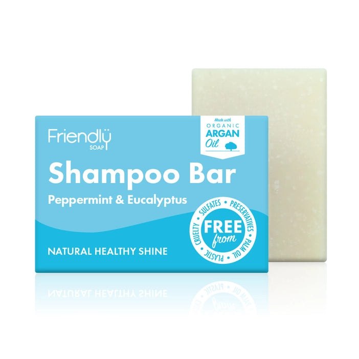 Peppermint & Eucalyptus Shampoo Bar - Eco Friendly