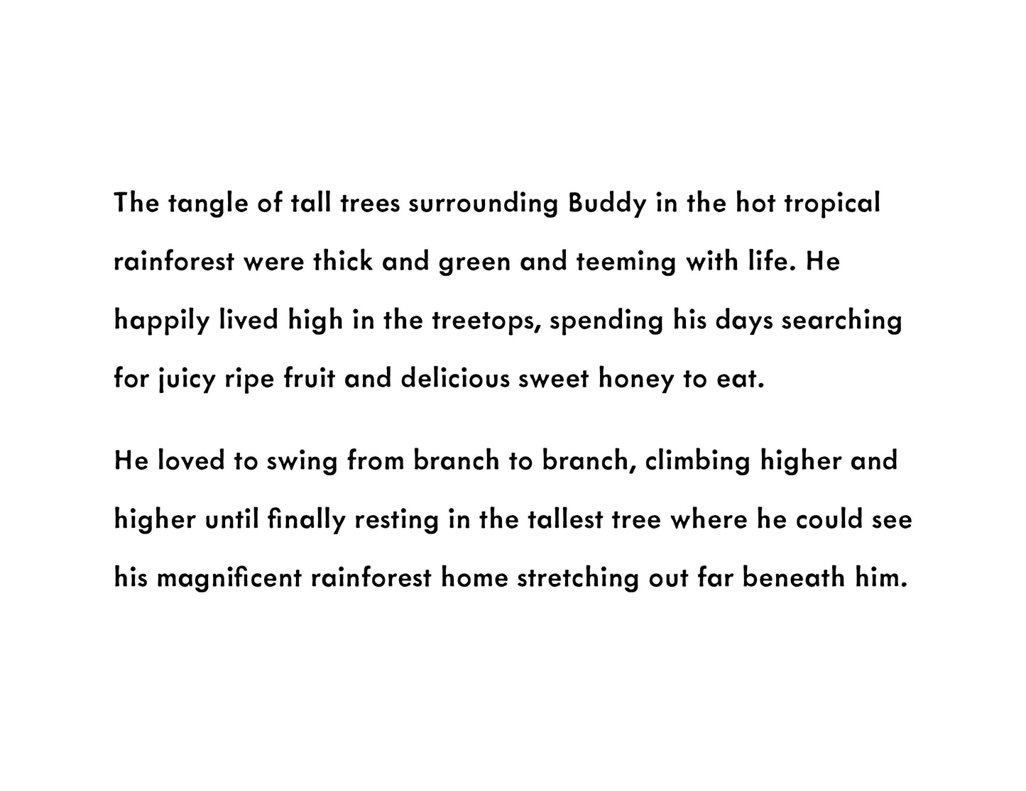 Buddy's Rainforest Rescue