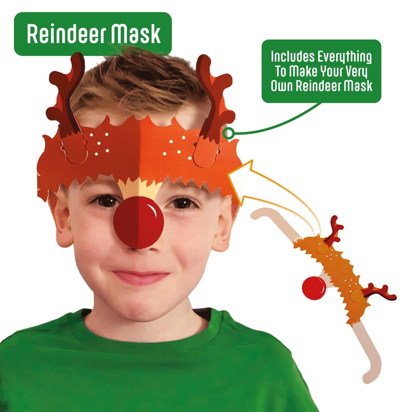 Build Your Own Christmas Eve Box, Cardboard Craft Kit