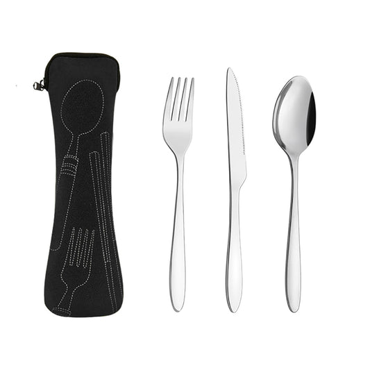 Stainless Steel Cutlery Set On-the-go