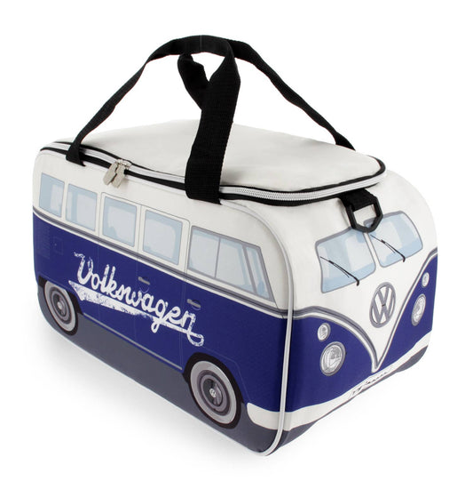 VW T1 Bus Lightweight Travel Cooler Bag (25 l) – BL/WH