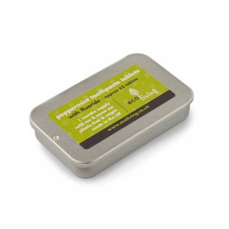 Toothpaste Tablets - TIN - Flouride Free