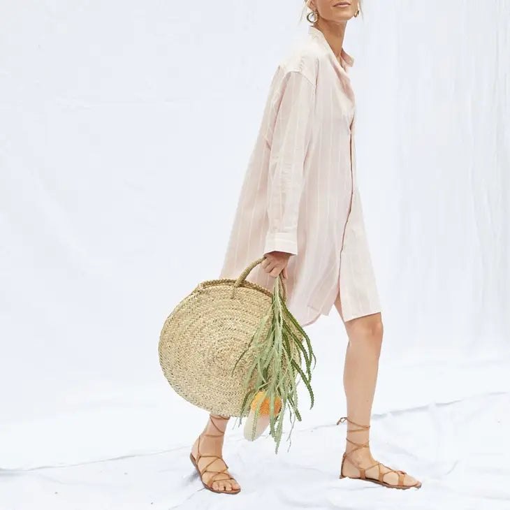 FRENCH BASKET || Straw bag Moroccan Basket - MY VALLEY