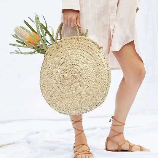 FRENCH BASKET || Straw bag Moroccan Basket - MY VALLEY