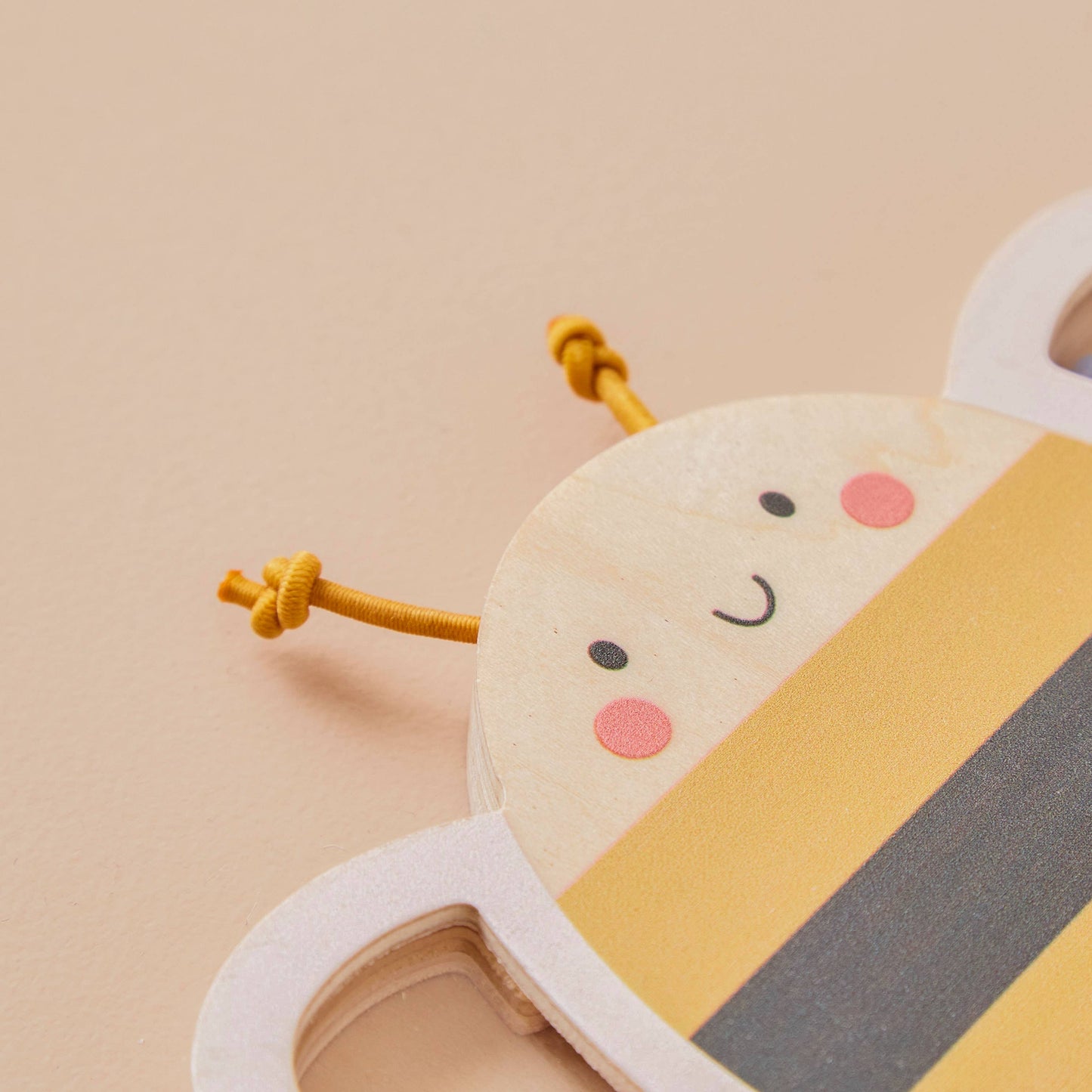 Just Bee Kids Wooden Bee Rattle (FSC)