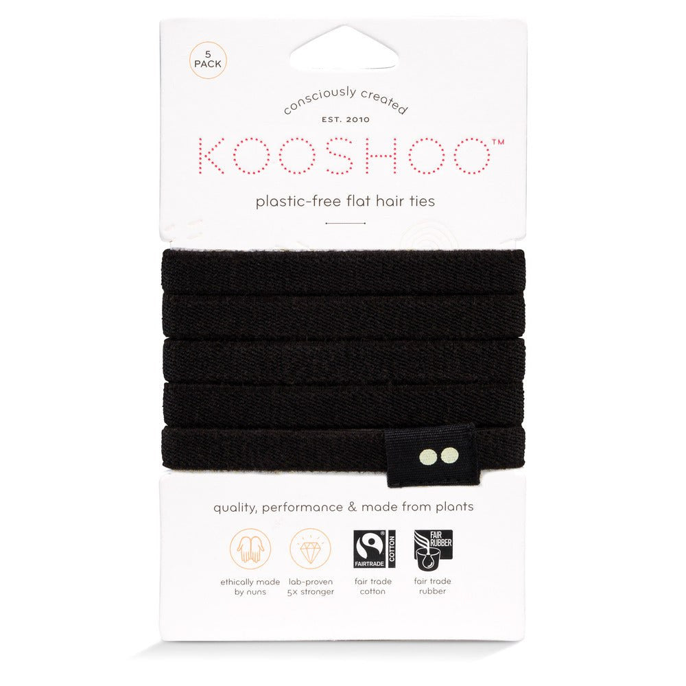 KOOSHOO Plastic Free Hair Ties