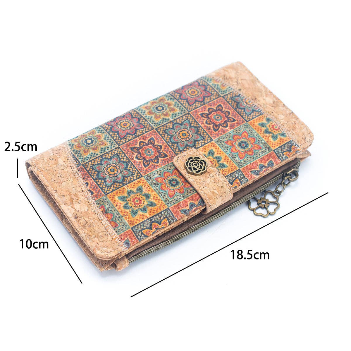 Printed Natural Cork Women's Walle BAGF-043