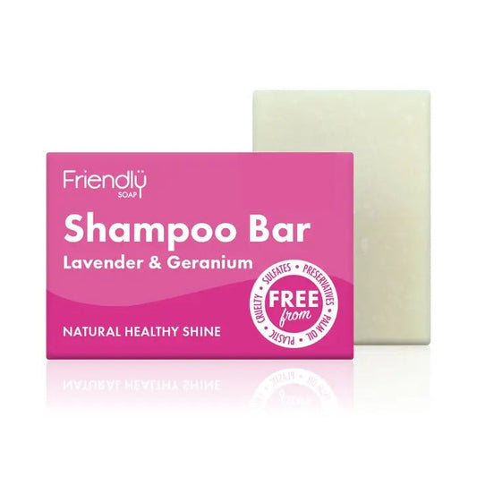 Lavender & Geranium Shampoo Bar