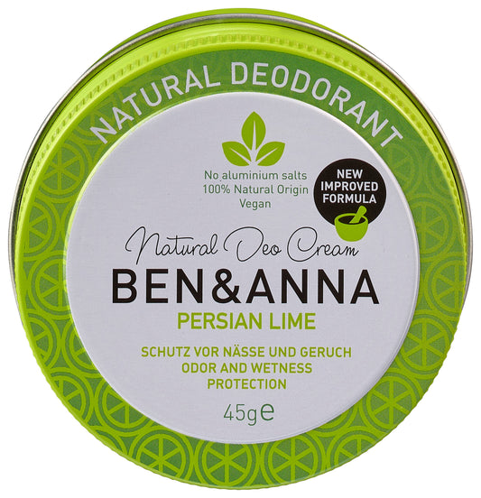Natural Deodorant Cream - Persian Lime