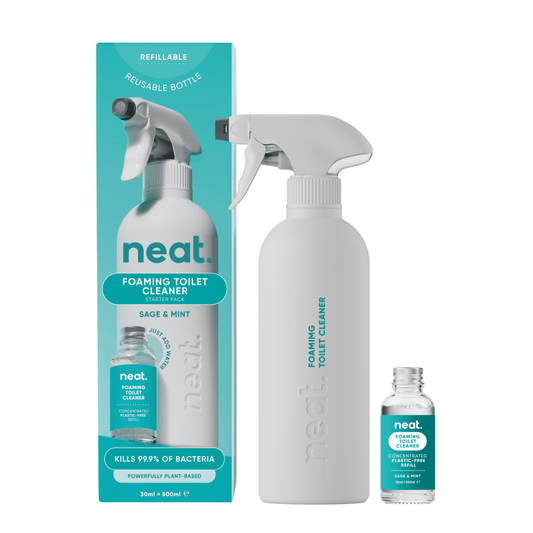 Neat Foaming Toilet Cleaner Starter Pack- Sage & Mint