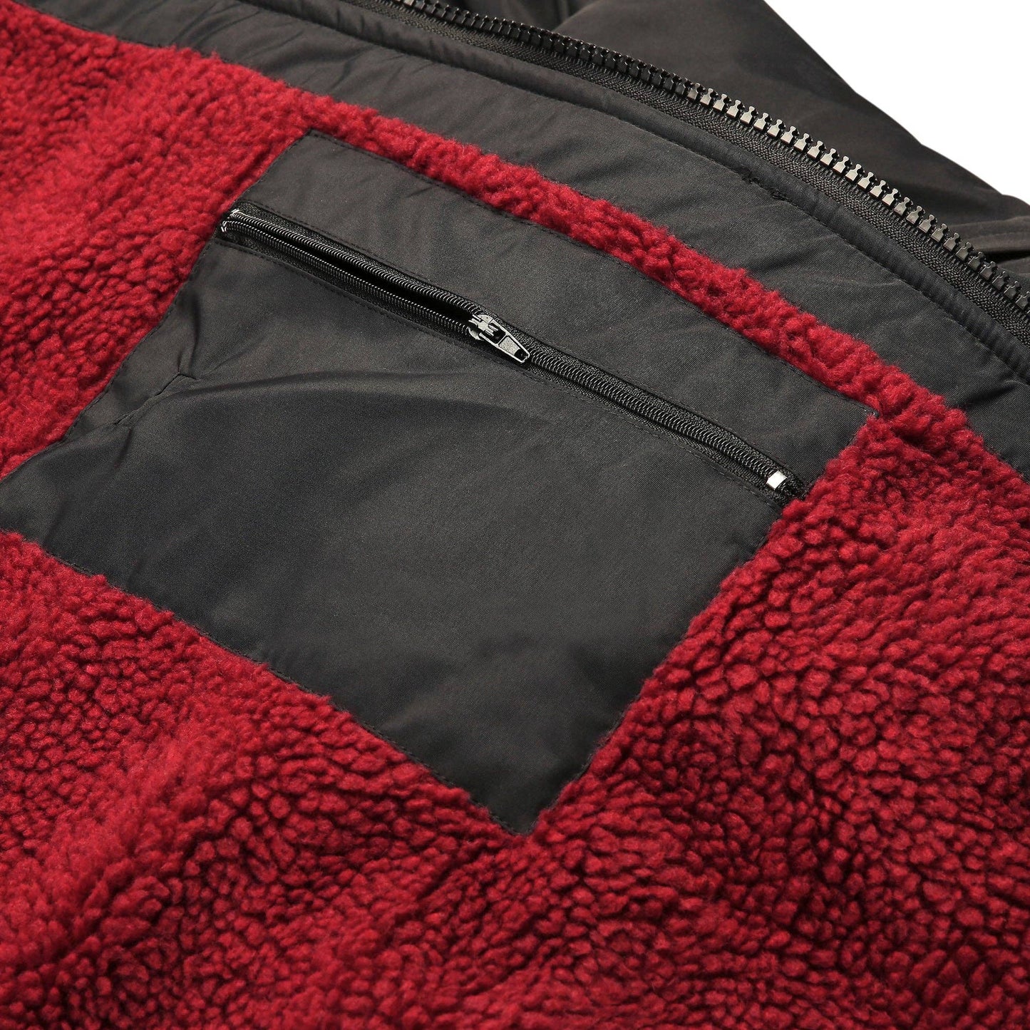 Gumbies S-Cape Changing Robe - Black & Burgundy