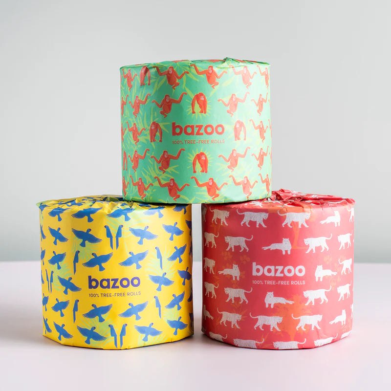 Bazoo Luxury 100% Bamboo Toilet Paper