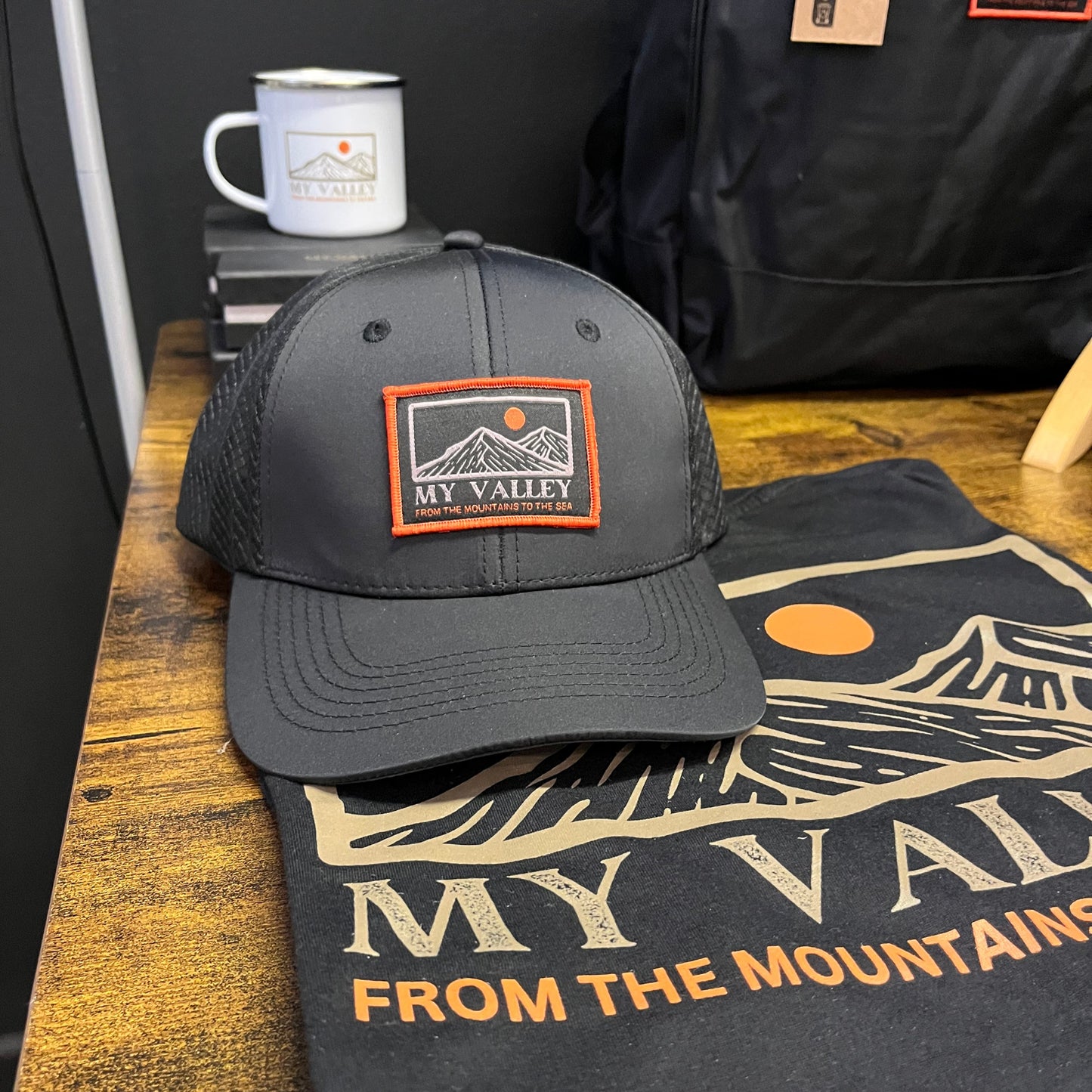 My Valley from the mountains to the sea Trucker cap