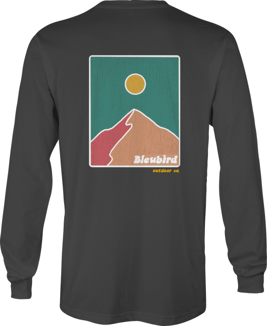 Bleubird Picos Long Sleeve (LS) Black Tee