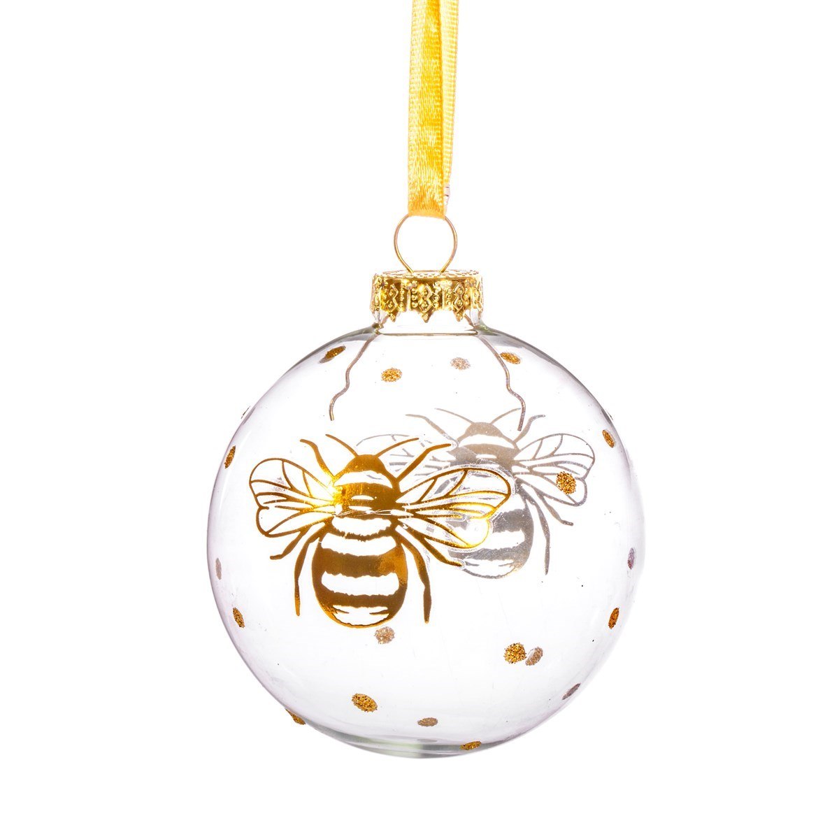 Golden Bee Bauble