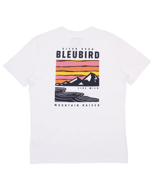 Wild Tee - White - Bleubird
