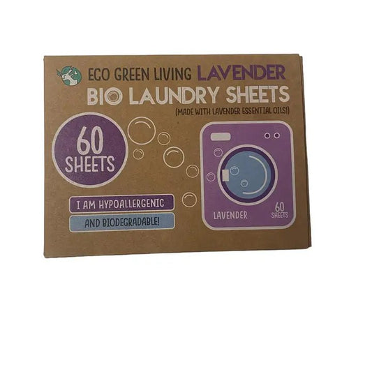 Laundry Detergent Sheets X 60 (Lavender) Eco Green Living