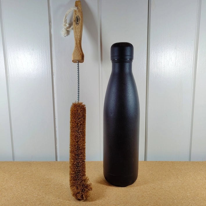 Water Bottle Brush | Natural Coconut Coir Fibre