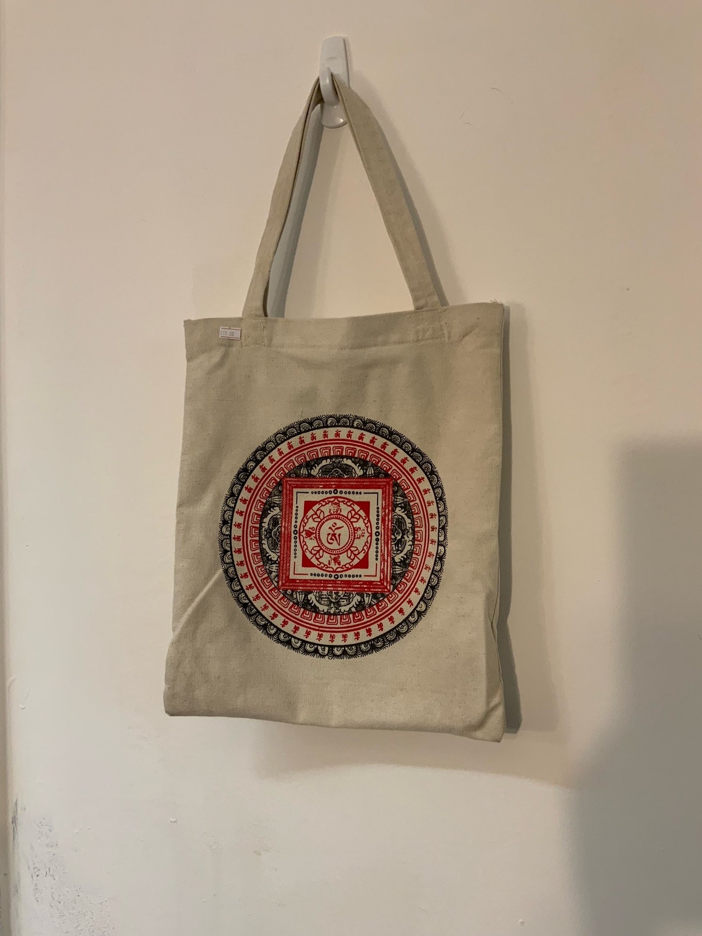 Printed Zip Tote Bag