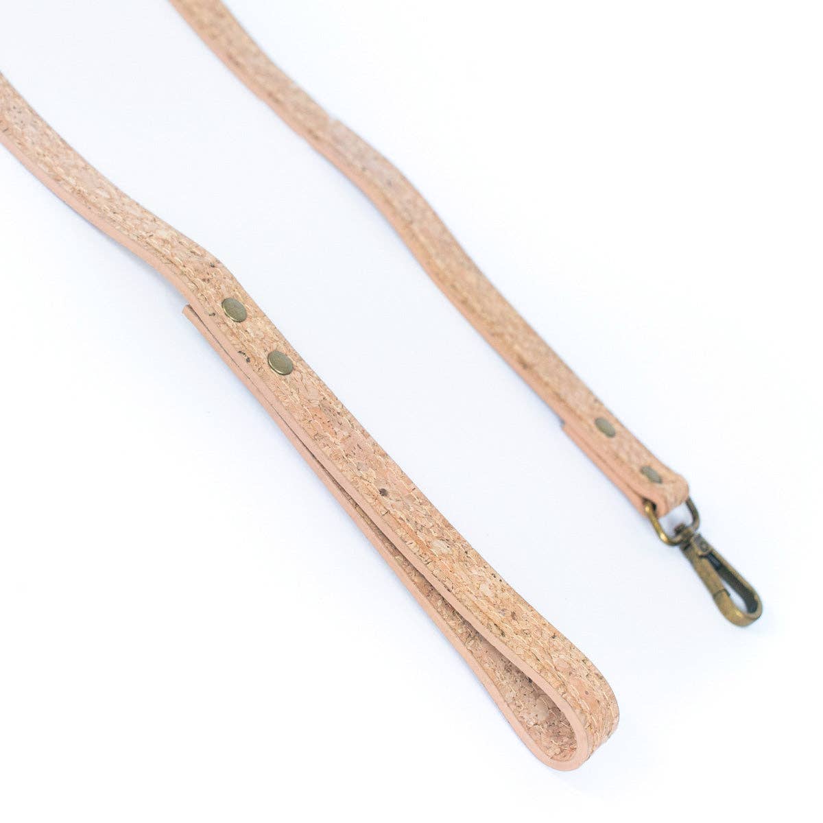 Natural Cork Dog Leash and Collar Set - Fits 26-35cm/10.2-13