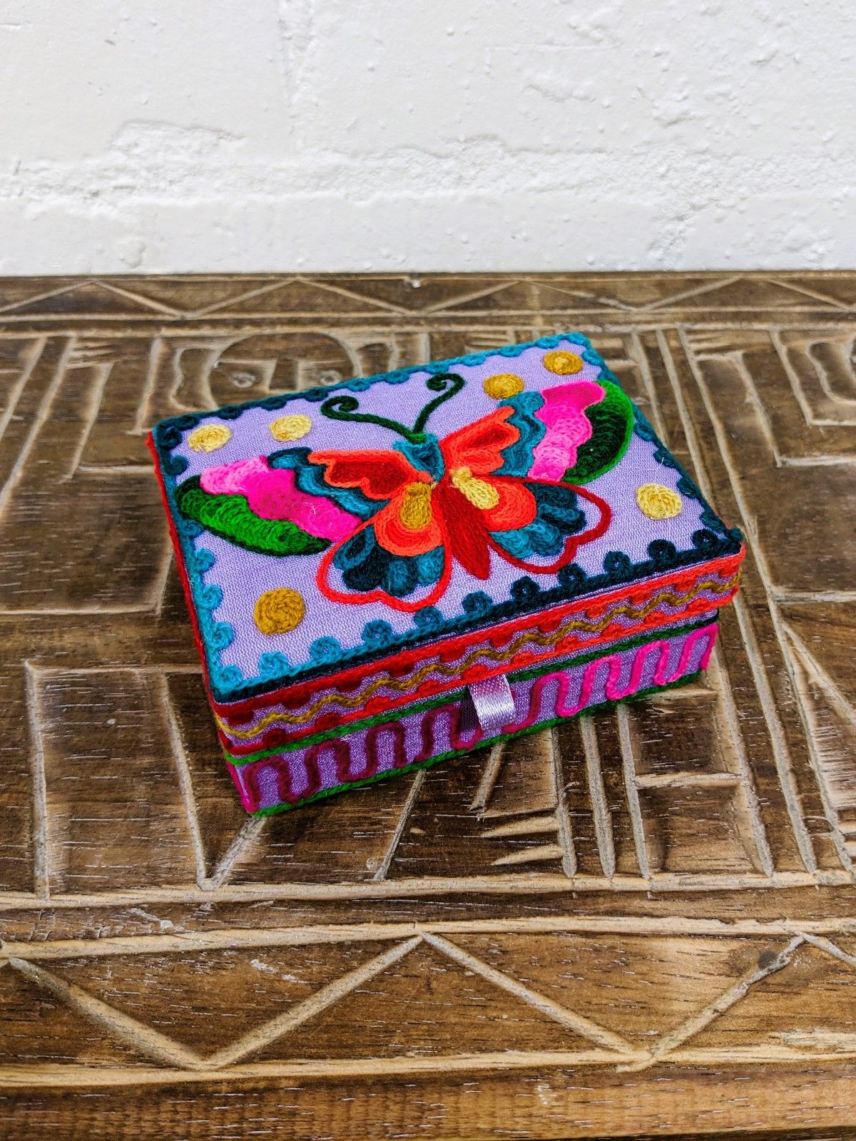 Small butterfly Jewellery Box