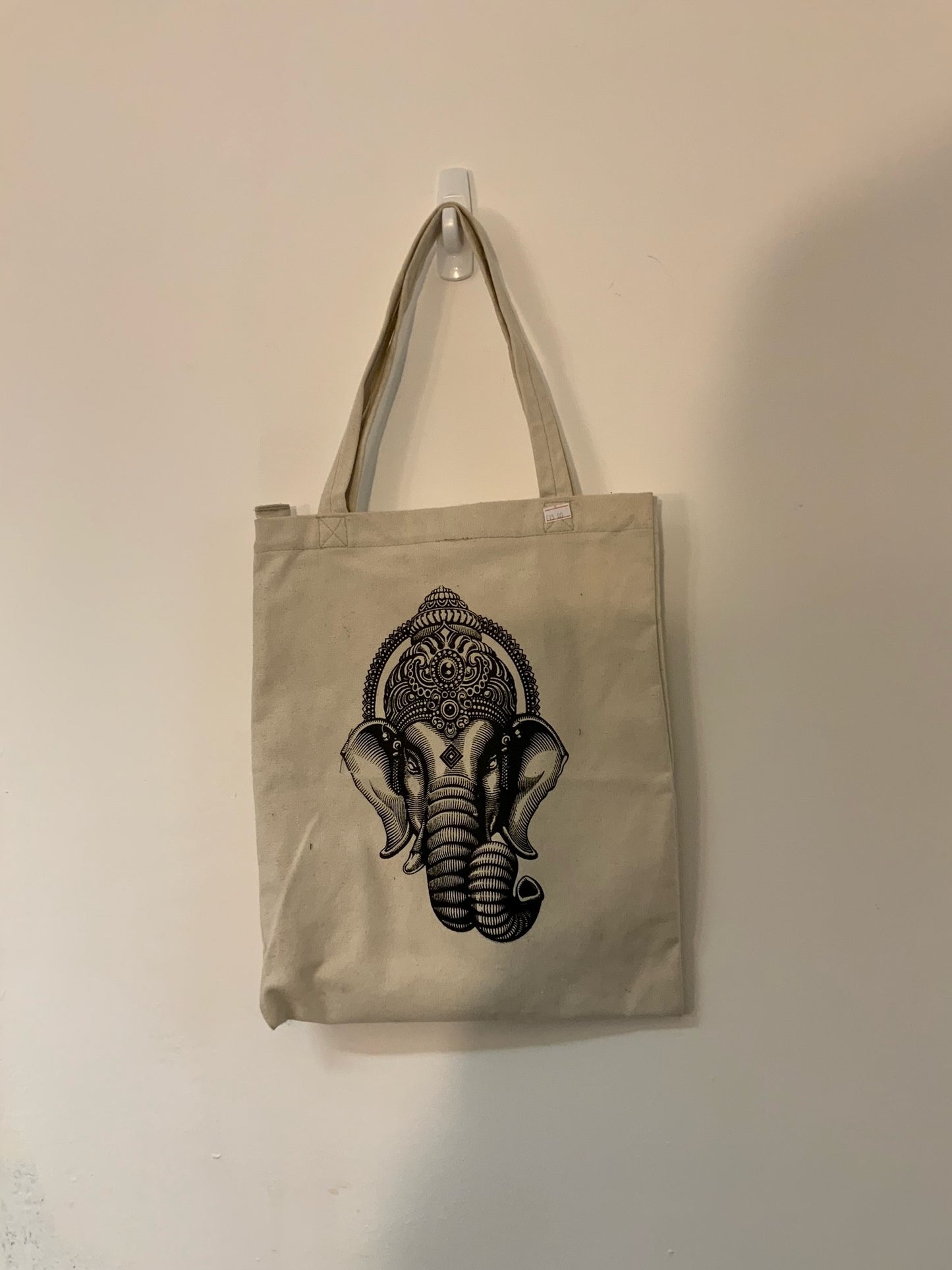 Printed Zip Tote Bag