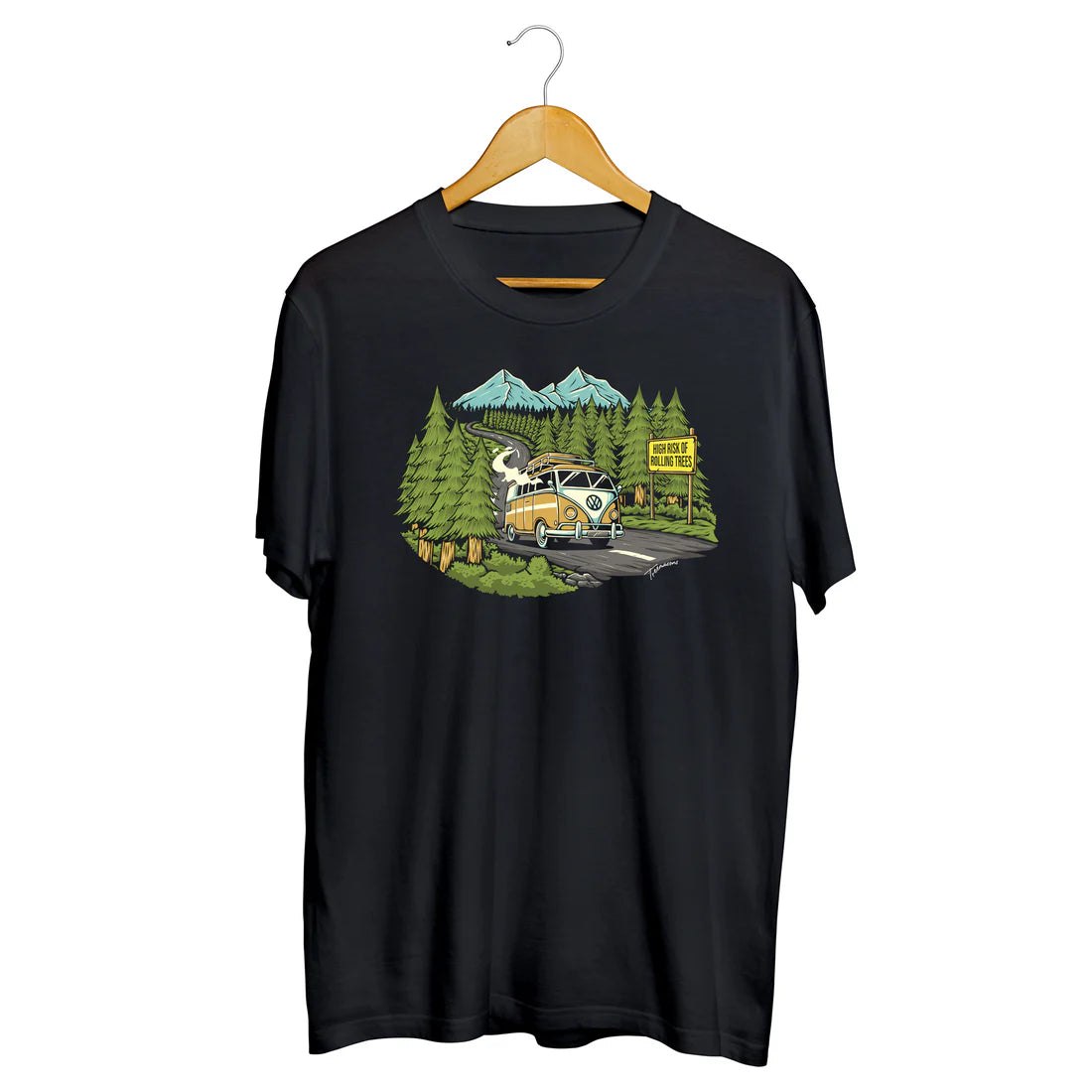 Tree Masons T-Shirts Black