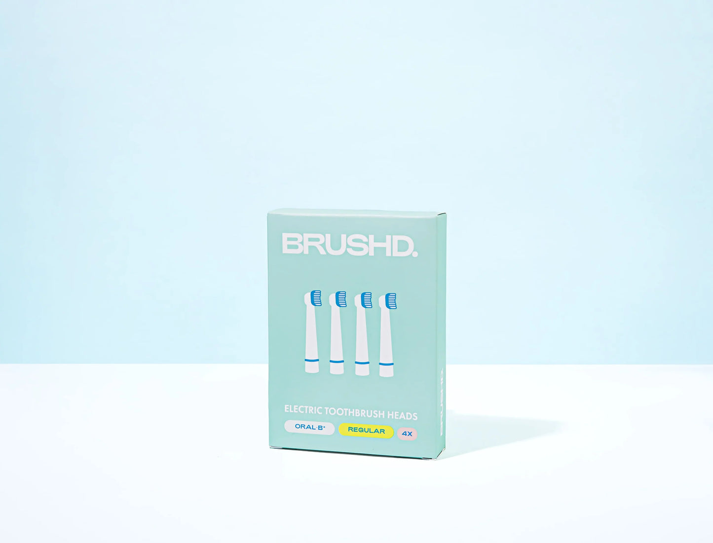 Recyclable Electric Toothbrush Heads - Oral B* compatible - Charcoal Bristles