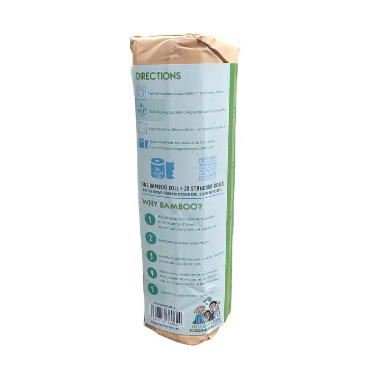 Reusable Bamboo Kitchen Towels