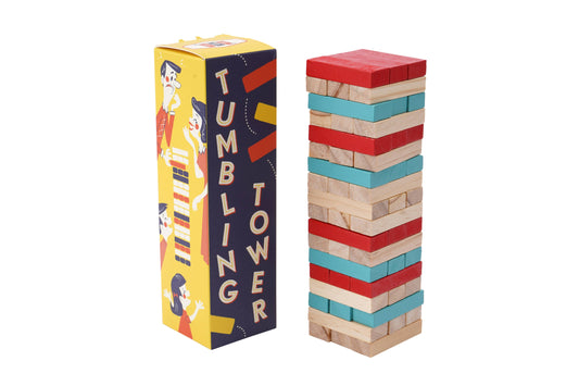 Tumbling Tower - Traditional Toy Co. Wooden Topple Tower
