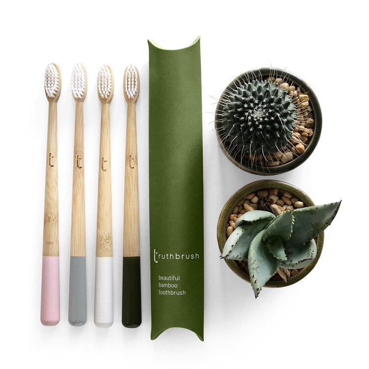 Bamboo Toothbrush for Adults - Medium bristles Bathroom