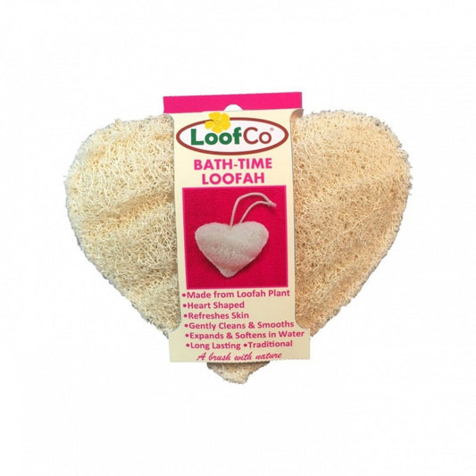 Loofco Heart Bath Time Loofah - MY VALLEY