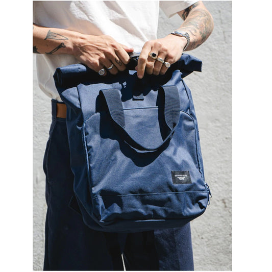 Shelter Roll top  Backpack - Navy - MY VALLEY
